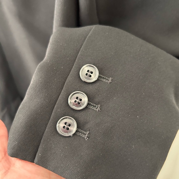 JM Collection Classic Black Jacket - Picture 4 of 4